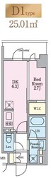 リビオメゾン木場の物件間取画像